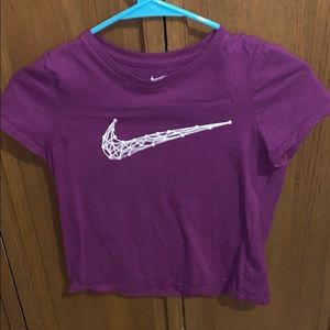purple nike t-shirt